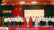 Gmina Quang Ninh ogłasza decyzje dotyczące reorganizacji wsi i utworzenia oddziałów Partii.
