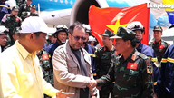 Venezuelansk minister udtrykker taknemmelighed for de vietnamesiske redningsstyrkers ånd.
