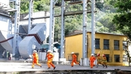 De thermische energiecentrale van Ninh Binh verbetert de mogelijkheden voor noodhulp.