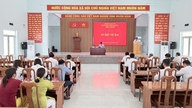 Segunda sesión del Consejo Popular del distrito de Dong Ninh Hoa, segundo mandato.