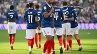 Mbappé gör två mål när Frankrike går vidare till åttondelsfinal i VM 2026.