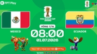 Élő közvetítés linkje a Mexikó–Ecuador mérkőzéshez a VTV3-on (8:00, július 1., 2026-os világbajnokság, nyolcaddöntő)