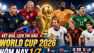 Resultater og program for VM i fodbold 2026 i dag, 1. juli: Frankrig vinder stort, Norge møder Brasilien.