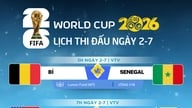 Calendrier de la Coupe du Monde 2026 du 2 au 7 juillet