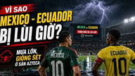 Varför sköts matchen mellan Mexiko och Ecuador i VM 2026 upp?