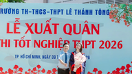 Ho Chi Minh-byen: To av de som scorer best i fagkombinasjonen B00 går på samme skole.