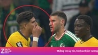 ثاني لاعب يحصل على بطاقة حمراء لتغطية فمه بيده في كأس العالم.