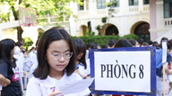 Over 8,000 students are competing for 1,700 spots in the highly sought-after 6th grade at a prestigious school in Ho Chi Minh City.