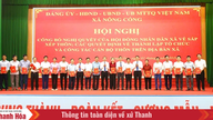 Nong Cong beldesi, köy yeniden yapılanmasının ardından yapısını yeniden düzenliyor.