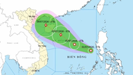 Depresi tropis di Laut Cina Selatan berpotensi menguat menjadi topan nomor 1, dengan probabilitas 70% memasuki Teluk Tonkin.