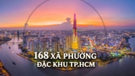 Bevaring af minderne om 168 kommuner, valgkredse og særlige zoner i Ho Chi Minh City.