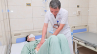 Ignorando su dolor de estómago, un hombre de 23 años estuvo a punto de pagar las consecuencias de una apendicitis perforada.