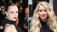 Cara Delevingne admite que já foi apaixonada pela ex-esposa de Johnny Depp.