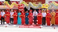 Khánh thành Nhà lưu niệm Danh nhân văn hóa Nguyễn Đình Chiểu tại xã Mỹ Lộc