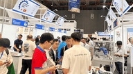 A exposição internacional de engenharia e manufatura de precisão reúne 450 marcas.