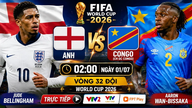 Phân tích dự đoán đội hình xuất phát trận Anh vs Congo