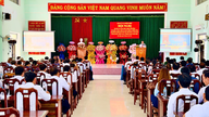 ឃុំប៊ិញហៀបពិនិត្យឡើងវិញរយៈពេលមួយឆ្នាំនៃការអនុវត្តគំរូរដ្ឋាភិបាលមូលដ្ឋានពីរជាន់។