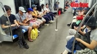 호치민시 50주년을 기념하여 지하철 1호선이 운행 횟수를 늘리고 무료 승차를 제공합니다.