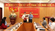 สหายหวง มินห์ ไห่ ได้รับการแต่งตั้งให้ดำรงตำแหน่งหัวหน้าสำนักงานคณะกรรมการประชาชนจังหวัดไลเจา