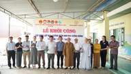Bau neuer Klassenzimmer im Hoa Huong Duong Kindergarten.