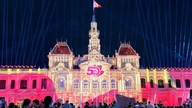Recrearea călătoriei de 50 de ani a orașului Saigon - Gia Dinh, care a avut onoarea să poarte numele președintelui Ho Și Min.