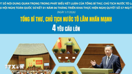 Prováděcí rezoluce 57-NQ/TW: Generální tajemník a prezident To Lam zdůrazňuje 4 hlavní požadavky.