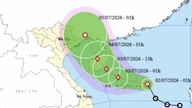 Tajfun nr 1 może utworzyć się dziś i dotknąć Quang Ninh i Hai Phong.