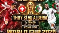 Analyse og forudsigelse af resultatet for Schweiz vs Algeriet (kl. 10:00, 3. juli), ottendedelsfinaler, VM 2026