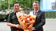 Galeri foto Perdana Menteri yang menghadiri Persidangan Ketenteraan-Politik selama 6 bulan bagi seluruh tentera darat pada tahun 2026.