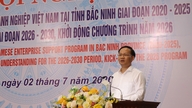 Samsung Vietnam mendukung bisnis di Bac Ninh dalam mengembangkan pabrik pintar.