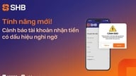 SHB는 고객이 송금하기 전에 의심스러운 계정을 감지하도록 도와줍니다.