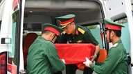 Regione militare 9: ha inviato 670 campioni biologici per analisi del DNA e ha ricevuto 12 resti di soldati caduti in Cambogia.