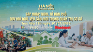 Se programmet Hanoi in Motion den 2 juli: "Att slå samman byar och bostadsområden: Ny skala, nya krav på gräsrotsstyrning"