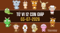 2026년 7월 3일 12지신별 운세: 쥐띠, 토끼띠, 용띠는 좋은 날을 맞이할 것입니다.