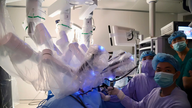 Mastering advanced robotic endoscopic surgical techniques in cancer treatment.