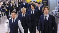 Los jugadores japoneses fueron recibidos como héroes a su regreso del Mundial.