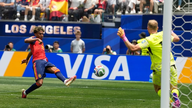 Espagne - Autriche 1-0 (Mi-temps) : L'Espagne domine.