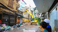 Die „Leidensgasse“ in Hanoi tritt in die Phase der Landräumung ein.