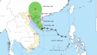 Última actualización sobre la tormenta: El Mar de China Meridional ha dado la bienvenida oficialmente al tifón MAYSAK (tifón n.º 1), que se dirige directamente hacia la costa de Quang Ninh - Hai Phong.