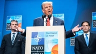 Az amerikai elnök ismét megszólalt a NATO védelmi kiadásaival kapcsolatban.