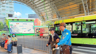 De gratis bussen in Ho Chi Minh-stad trokken in de beginperiode veel passagiers.