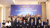 De onderhandelingen over de vrijhandelsovereenkomst tussen Vietnam en de EFTA zijn afgerond.