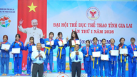 Komune Chu Prong meraih juara pertama dalam cabang Vovinam di Festival Olahraga Provinsi Gia Lai.