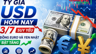 Le taux de change du dollar américain s'est affaibli aujourd'hui, 3 juillet, tandis que l'euro et le yen japonais ont progressé.