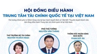 Aprobación de los miembros del Consejo Ejecutivo del Centro Financiero Internacional en Vietnam.
