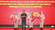 Lần đầu tiên có sĩ quan Quân đội Việt Nam đảm nhận vị trí cấp cao tại phái bộ gìn giữ hòa bình