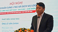 Organização de uma conferência sobre a integração de serviços de cadeia de suprimentos e logística nas indústrias têxtil, de couro, calçados e processamento de madeira na cidade de Ho Chi Minh. Tema: “Integrando cadeias de suprimentos e serviços de logística nas indústrias têxtil, de couro, calçados e processamento de madeira - Otimizando custos”.
