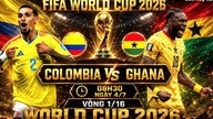 Analiza i prognoza wyniku meczu Kolumbia – Ghana (8:30 rano, 4 lipca), 1/8 finału Mistrzostw Świata 2026