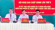 Il comitato del partito del distretto di Ninh Chử delinea i compiti per gli ultimi sei mesi del 2026.