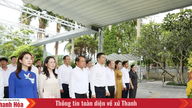 Thanh Hoa ilinden gelen heyet, Tuyen Quang ilindeki şehitler mezarlığını ziyaret etti.